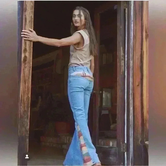 DRIFTWOOD Denim - ISO Driftwood x free people Desperado Farrah Jean sz 25